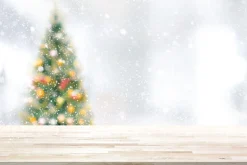 White Christmas Scented Candle